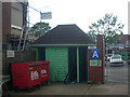 Disused turnstile at Brighton and Hove Greyhound Stadium