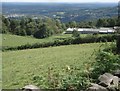 Farmland above Garth