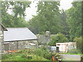 Farm buildings and old cottage at Hengwrt Farm