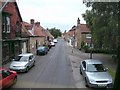 Busy street scene, Nettleham, Lincs