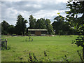 New barn at corner of Little Bentleyhall Wood