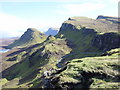 NG4467 : The heights of Trotternish by Chris Denny