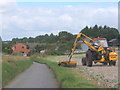 Tractor at work, The Slade