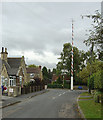 Maypole Lane, Hemswell - complete with maypole