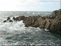 SS1248 : North West Point, Lundy by David Medcalf