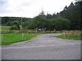 Entrance to Dallas Lodge Home Farm