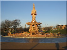 NS6064 : Doulton Fountain by Robert Struthers