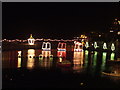 Christmas lights, Mousehole harbour, 2006 (1)