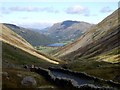 NY4008 : Looking down Kirkstone Pass towards Brothers Water by Tom Pennington
