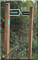 Footpath signs