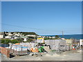 Building site at the lower end of Bay View Road