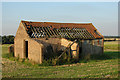 TL7194 : Derelict Barn, Methwold Hythe by Robert Walden