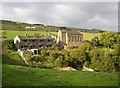 Cottages and Scar Top Sunday School, Oakworth