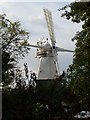 Fitting the sails, Impington Windmill - 1