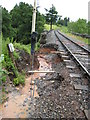 Washout at Oldbury Viaduct