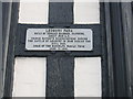 Plaque at Ledbury Park