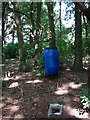 Feed bin and water for pheasants and partridges