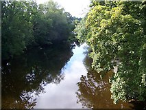 SJ1006 : View upstream, Afon Banwy by Maigheach-gheal