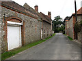 Hollow Lane past Higher Barn