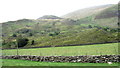 The foothills of Y Garn above Nant Peris