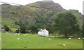 A cottage below Esgair Felen