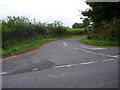 Road junction leading to Kirkinner