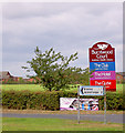 Burntwood Court signage.