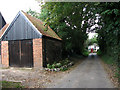 Telephone and postbox at the end of the Lane