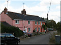 Pink Cottages in Town Close