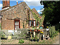 Roadside flower stall at the Old School Cottage