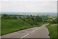 Tram hill heading North out of Brill