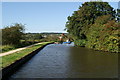 Dredger at work on the Leeds and Liverpool Canal near Appley Bridge