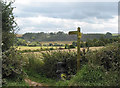 Start of the footpath to Foy Bridge