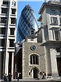 City parish churches: St. Ethelburga Bishopsgate (former)