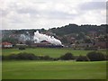 Train leaves Sheringham