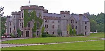NO8485 : Main entrance, Castle of Fetteresso, with front lawn in foreground by C Michael Hogan