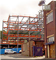 Edward Street apartments under construction by Clegg.