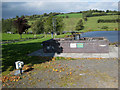 Fishing lake at Carmel Caravan Site