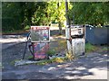 Old Roadside Petrol Pumps at the Cornascriebe Road.