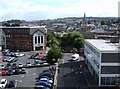 Sherborne Road from the car park