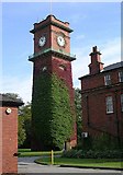 SE3534 : Clock Tower - Seacroft Hospital - York Road by Betty Longbottom