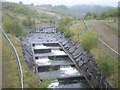 Water coming off the hills - taken from bridge