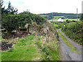 Cottages past and present at Smallwood, near Hightae