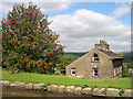 Canalside house with rowan tree near Marple Junction, Stockport