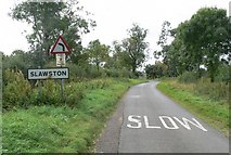 SP7894 : Approaching Slawston by Mat Fascione