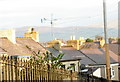 Towering crane above the new Crown Court site dominates the Caernarfon skyline