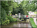 Higgins Clough Swing Bridge, Upper Peak Forest Canal, Derbyshire