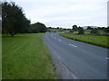 The A711 road north of Dalbeattie