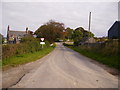 Approaching the A755 at Barharrow