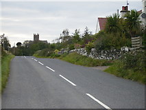 NX6348 : Approach to Borgue from the east on the B727 road by Phil Catterall